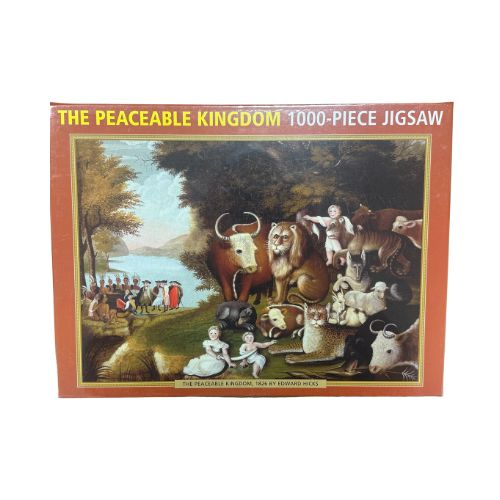 1000-Peice puzzle The peaceable kingdom