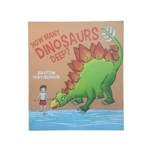 How many dinosaurs deep?