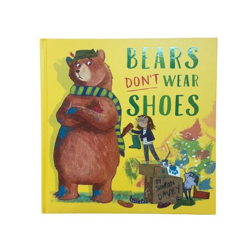 Bears don't wear shoes